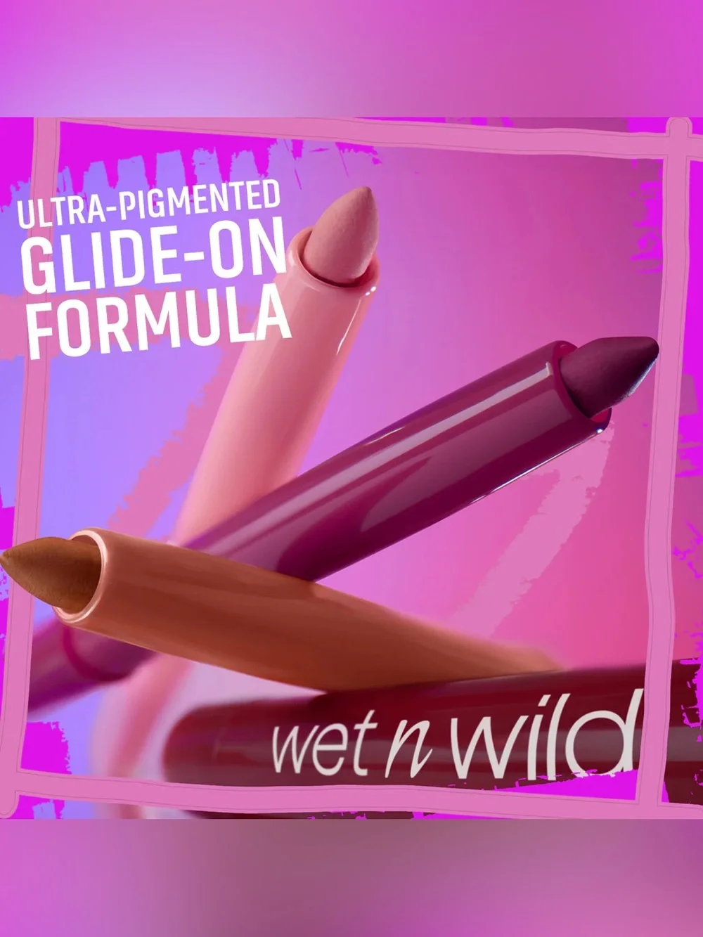 Wet N Wild Perfect Pout Gel Lip Liner - Lay Down the Mauves, NEW - Picture 6 of 11